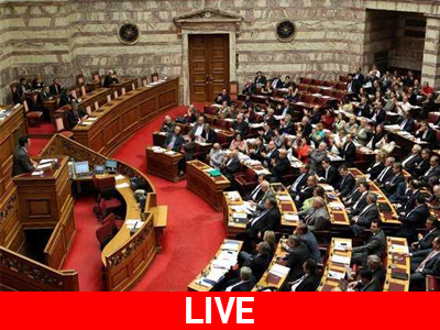 LIVE η συνεδρίαση για την ψήφο εμπιστοσύνης στη Βουλή