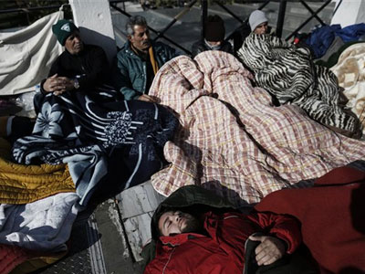 Στον Ευαγγελισμό διακομίστηκαν εννιά σύροι απεργοί πείνας