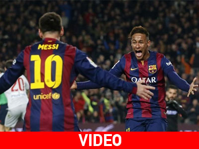 Με… οδηγό τον Μέσι η Μπαρτσελόνα νίκησε 3-1 την Ατλέτικο