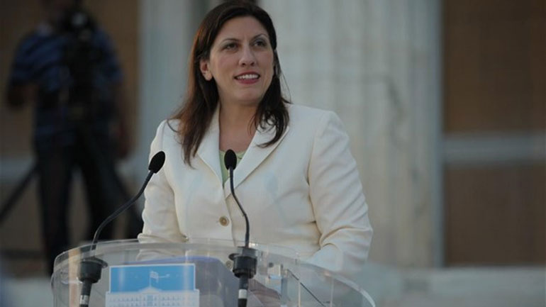 Ζ. Κωνσταντοπούλου: Η Δημοκρατία αμφισβητείται από συμφέροντα, διεθνείς οργανισμούς και ξένες κυβερνήσεις