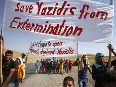 Ιράκ: Αμερικανοί στρατιωτικοί μεταβαίνουν στο όρος Σίντζαρ