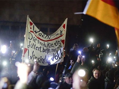 Διαδήλωση 15.000 Γερμανών κατά του εξισλαμισμού της Δύσης