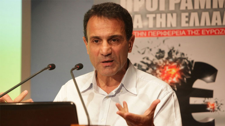 Κ. Λαπαβίτσας: Διέξοδος η έξοδος από το ευρώ