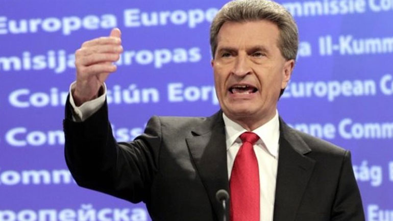 Έτινγκερ: «Προετοιμαστείτε για κατάσταση έκτακτης ανάγκης στην Ελλάδα»