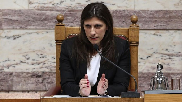 Την απόσυρση τριών τροπολογιών ζήτησε η Ζωή Κωνσταντοπούλου