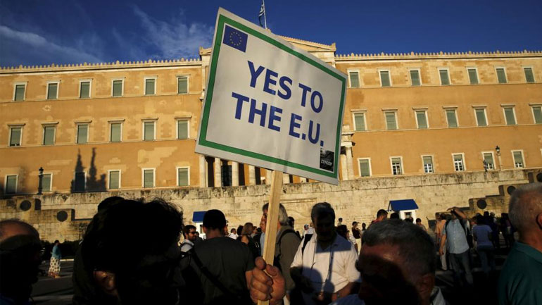 Νέα συγκέντρωση «Μένουμε Ευρώπη» την Πέμπτη στο Σύνταγμα