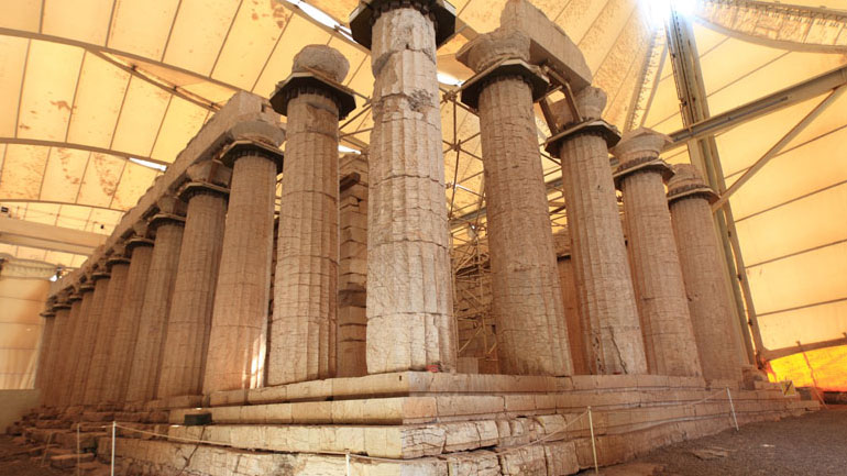 «Λουκέτο» στον Ναό του Επικούρειου Απόλλωνα «Λουκέτο» στον Ναό του Επικούρειου Απόλλωνα