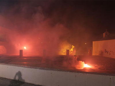 Αγρίνιο: Αναστάτωση από μεταμεσονύκτιες εκρήξεις