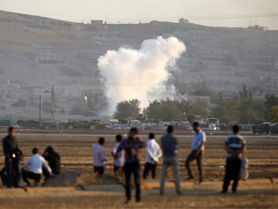 Eντείνονται οι επιδρομές κατά των τζιχαντιστών γύρω από το Κομπανί