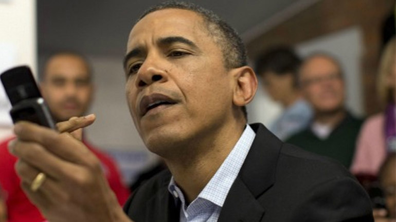 Ο Μπαράκ Ομπάμα ομολόγησε ότι δεν έχει καλή σχέση με τα smart phones