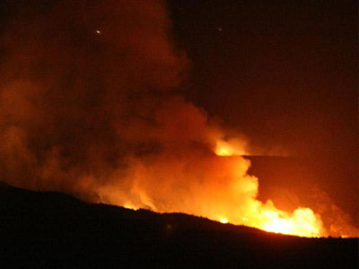 Υπό μερικό έλεγχο η φωτιά  στη Φθιώτιδα