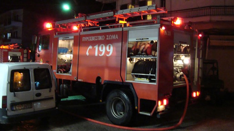 Πυρκαγιά σε διαμέρισμα στη Χαλκίδα