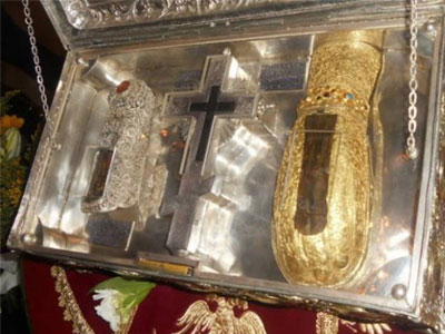 Στα Τρίκαλα το χέρι της Αγίας Μαρίας της Μαγδαληνής