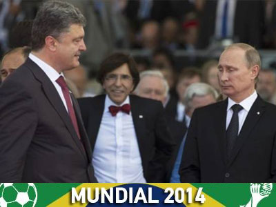 Χωριστά θα κάτσουν στον τελικό Πούτιν και Ποροσένκο