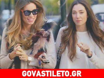 Δείτε την έγκυο Μαριέττα Χρουσαλά να βολτάρει με τη… νύφη της!