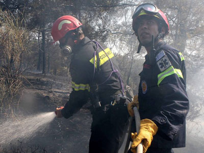 Μαγνησία: Δύο προσαγωγές για την πυρκαγιά του Αλμυρού