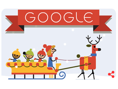 Η Gοοgle εύχεται καλές γιορτές μέσα από το νέο doodle