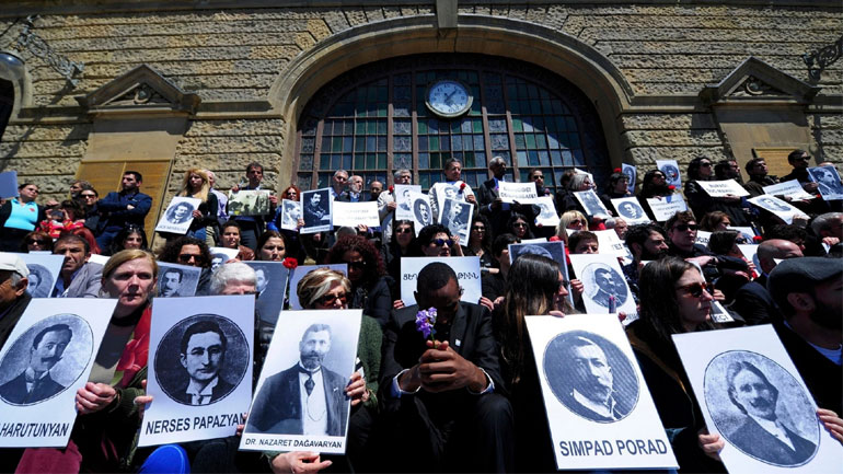 Τα θύματα της αρμένικης γενοκτονίας τιμήθηκαν στην Κωνσταντινούπολη