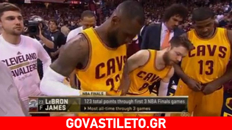 Τα έδειξε όλα ο LeBron James on camera