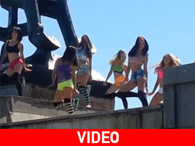 Βεβήλωσαν μνημείο με τον… σέξι χορό τους!