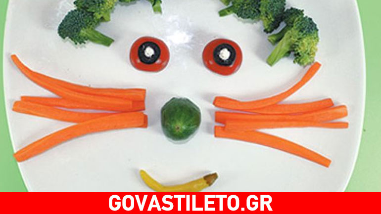 Όταν οι τροφές που δεν θέλει να φάει, γίνονται… παιχνίδι!