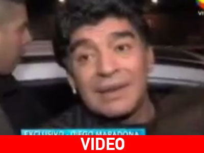 Σοκάρει το βίντεο με τον Μαραντόνα σε κατάσταση μέθης