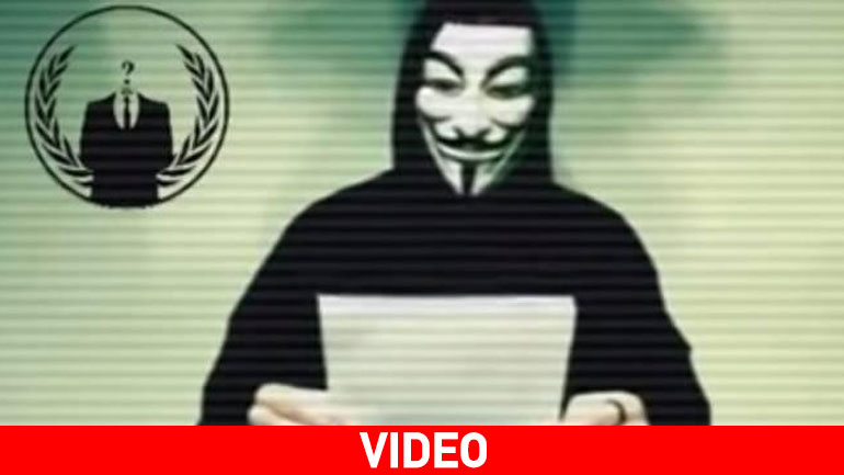 Mήνυμα των Anonymous στους Έλληνες και τον Αλέξη Τσίπρα
