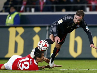 Πέρασε και από την έδρα της Μάιντς η Μπάγερν