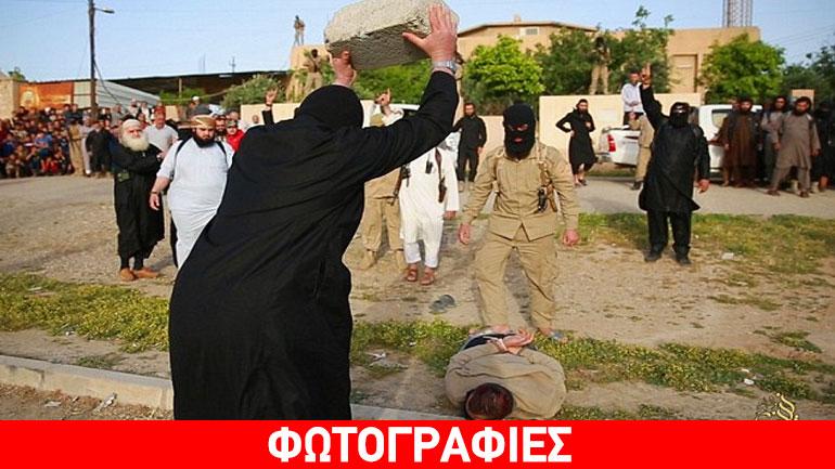 Φρίκη: Tζιχαντιστές εκτέλεσαν δύο άνδρες χτυπώντας τα κεφάλια τους με τσιμεντόλιθο