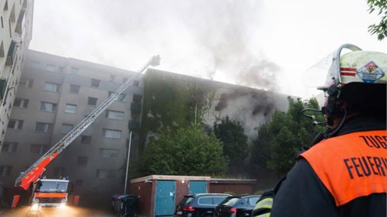 Αμβούργο: Τουλάχιστον 27 τραυματίες από πυρκαγιά σε καταφύγιο του Β’ Παγκοσμίου Πολέμου