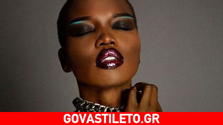 Ένα μαύρο μοντέλο πολεμά τον ρατσισμό του make-up