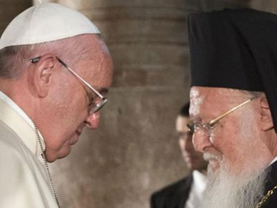 Το Βατικανό επιβεβαιώνει τη συνάντηση Φραγκίσκου – Βαρθολομαίου τον Νοέμβριο