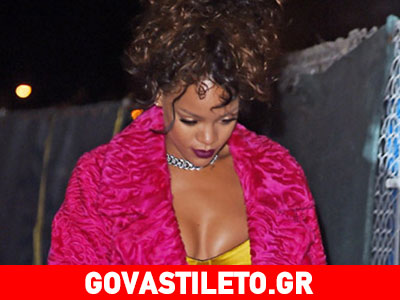Η νέα σέξι εμφάνιση της Rihanna σε βραδινή της έξοδο! Δείτε την