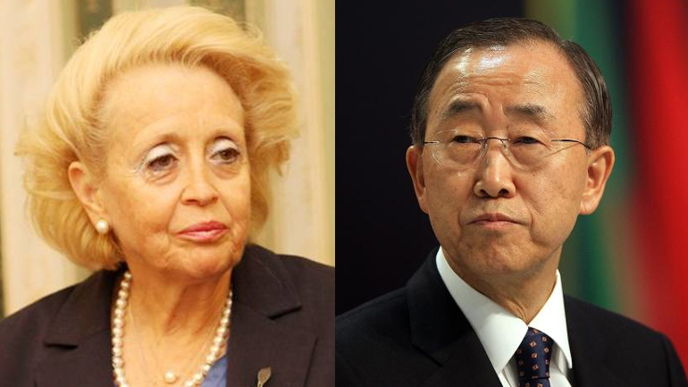 Τηλεφωνική επικοινωνία Μπαν Κι Μουν – Βασιλικής Θάνου εν όψει Συνόδου για το προσφυγικό