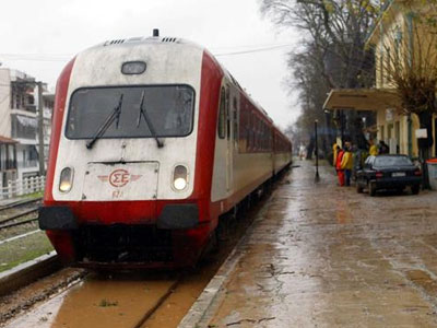 Έβρος: Προβλήματα στις σιδηροδρομικές συγκοινωνίες λόγω βροχοπτώσεων