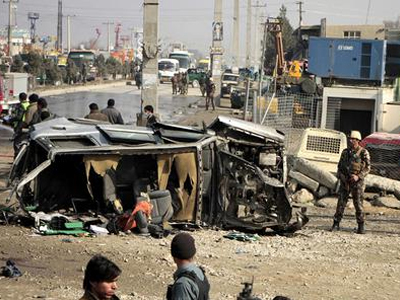 Αφγανιστάν: Τουλάχιστον πέντε νεκροί από επίθεση καμικάζι Αφγανιστάν: Τουλάχιστον πέντε νεκροί από επίθεση καμικάζι