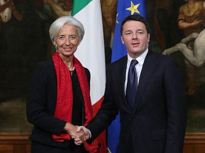 Συνάντηση Ρέντσι – Λαγκάρντ στη Ρώμη