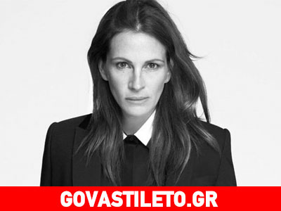 Julia Roberts: Με ανδρόγυνο λουκ ποζάρει εντελώς άβαφη για διαφημιστική καμπάνια