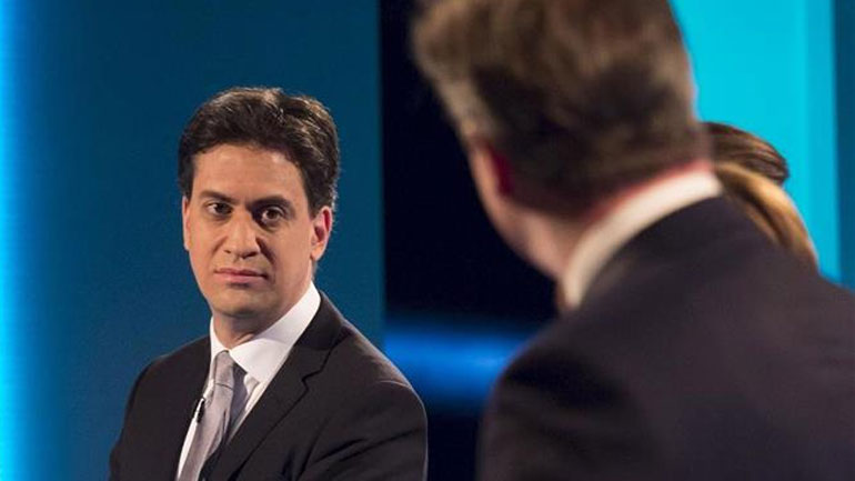 Δημοσκοπικό θρίλερ για Κάμερον και Μιλίμπαντ έξι 24ωρα πριν τις κάλπες