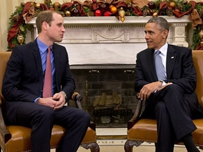Συνάντηση Ομπάμα – πρίγκιπα Ουίλιαμ