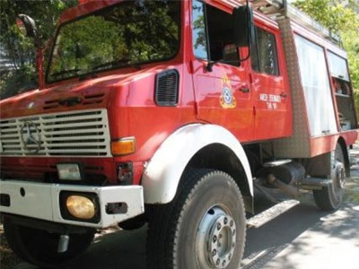 Βόλος: Πυρκαγιά οδήγησε στον τραυματισμό αστυνομικού