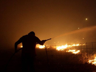 Φωτιά στα Ανδριολάτα Κεφαλονιάς