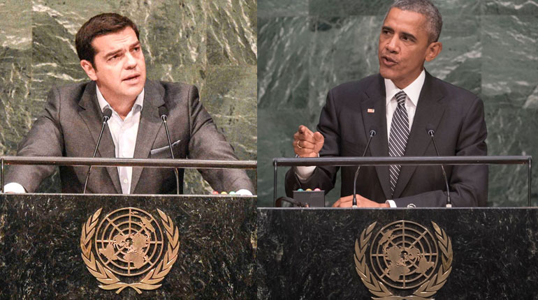 Το πρώτο τετ α τετ Τσίπρα-Ομπάμα Το πρώτο τετ α τετ Τσίπρα-Ομπάμα