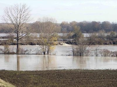 Πάνω από το όριο συναγερμού η στάθμη του Έβρου στο Πύθιο