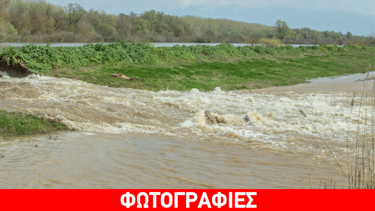 Σέρρες: Καταστράφηκαν καλλιεργήσιμες εκτάσεις από τις πλημμύρες