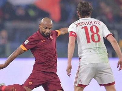 «Σκόνταψε» με Μίλαν η Ρόμα (0-0)