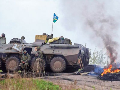 Ουκρανία: Αεροσκάφη βομβαρδίζουν στόχους των αυτονομιστών