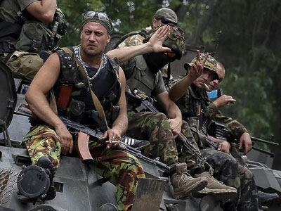 Ο ουκρανικός στρατός κατέλαβε το νοτιοανατολικό Λουχάνσκ