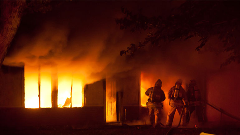 Φωτιά σε μονοκατοικία στην Καβάλα