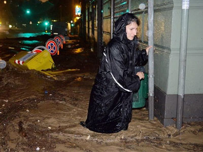 Ιταλία: Δύο νεκροί από τη σφοδρή κακοκαιρία